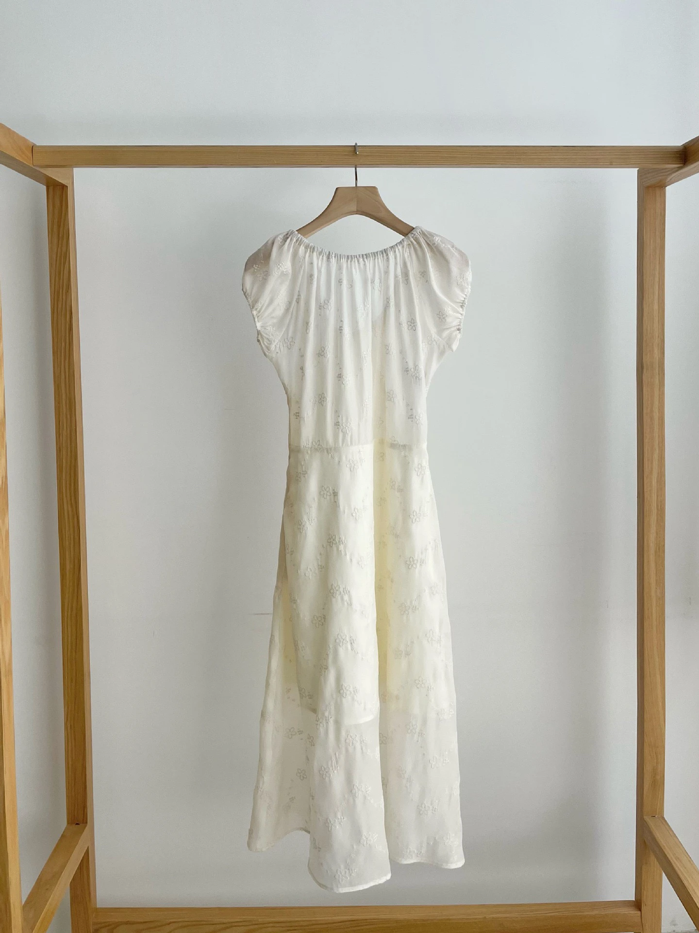 Été nouveau doux Sle brodé Dr avec nœud papillon t-shirt dimensionnel doux imprimé fleuri femmes taille haute a-ligne jupe