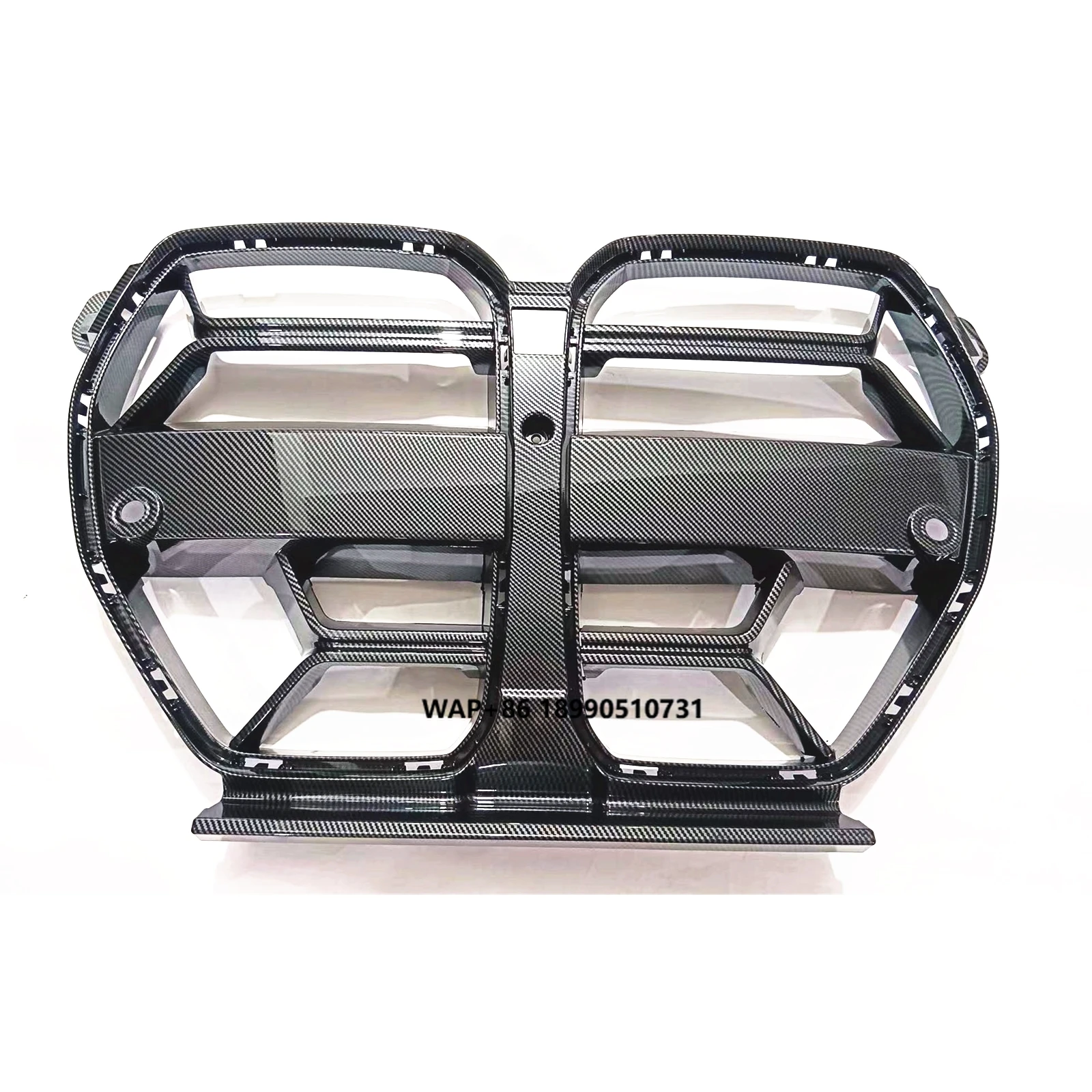 

Carbon Fiber Look Front Center Grill Grille for M3 G80 M4 G82 G83 2021-2025