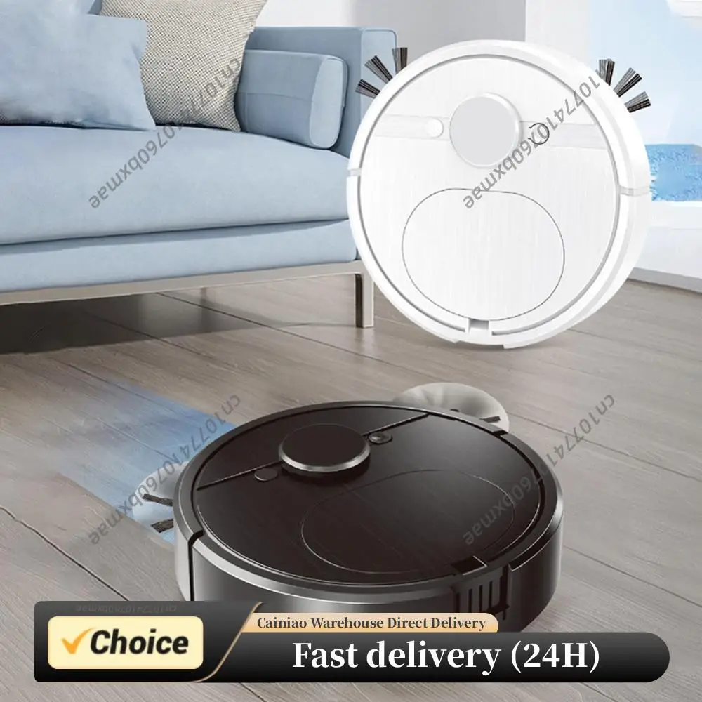 3 In 1 Robot Vacuum Cleaner Rechargeable Strong Power Sweeping Machine Automatic Cleaning Machine for Pet Hair Carpets Floors