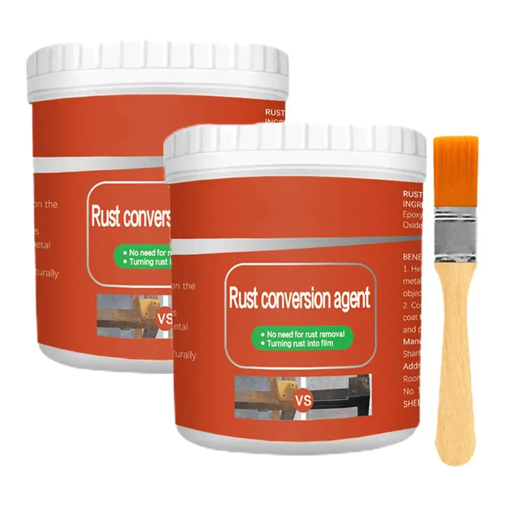 1/2/3PCS Esmalte Proanox Para Metal Rust Converter Paint For Metal With Brush Rust Converter For Metal Multi-Functional Rus K9Z7