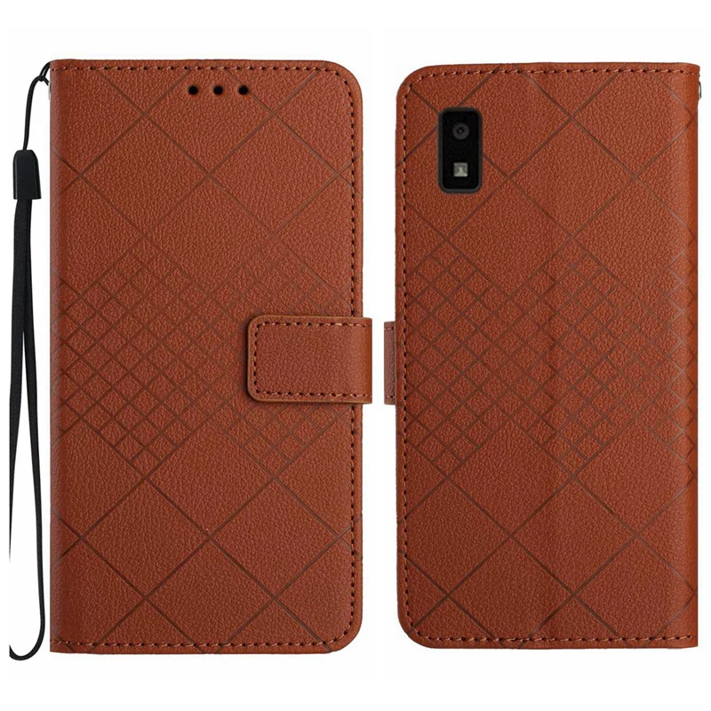 Leather Flip Cover for Sharp Aquos Wish3 Case Business Card Slots Wallet Phone Cover For Sharp Aquos Wish 1 2 3 Case Cover