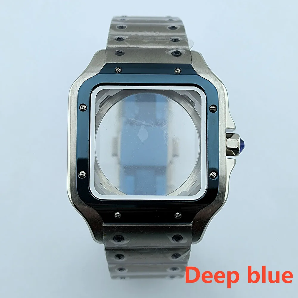 مشاهدة حالة N H35 حالة عالية الجودة مربع حالة روما الهاتفي للطي مشبك مربع حالة صالح N H35 N H36 ساعة يد تعمل بالحركة الملحقات #5