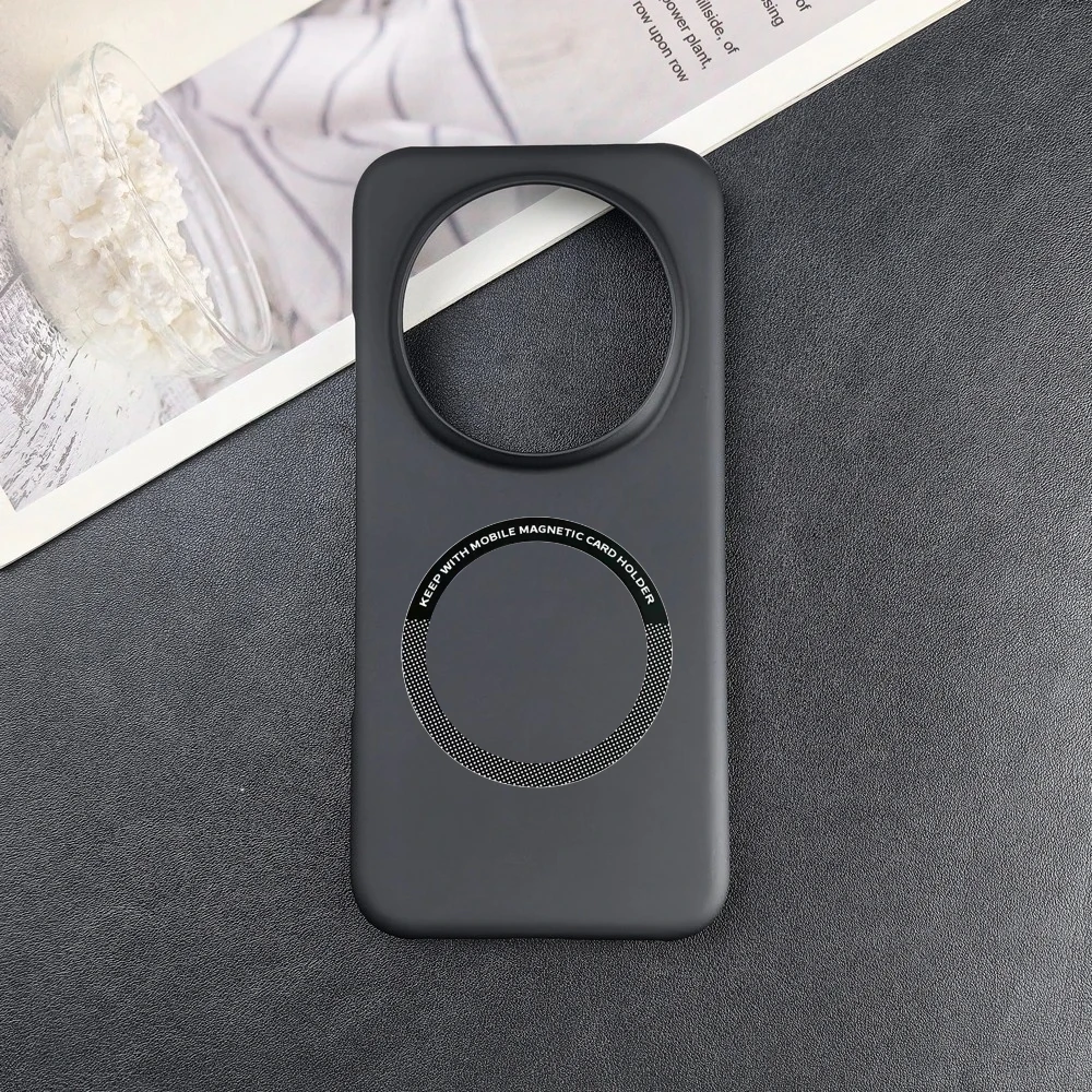 Étui de téléphone magnétique rigide anti-chute avec effet peau mate pour Honor Magic 8 Lite 7 6 Pro, protection anti-empreintes digitales, coque arrière rigide