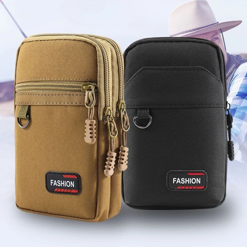 

Сумка для мобильного телефона, водонепроницаемый поясной чехол из ткани Оксфорд, корпус мобильного телефона 6,5 дюймов, удобные защитные чехлы для бега на открытом воздухе