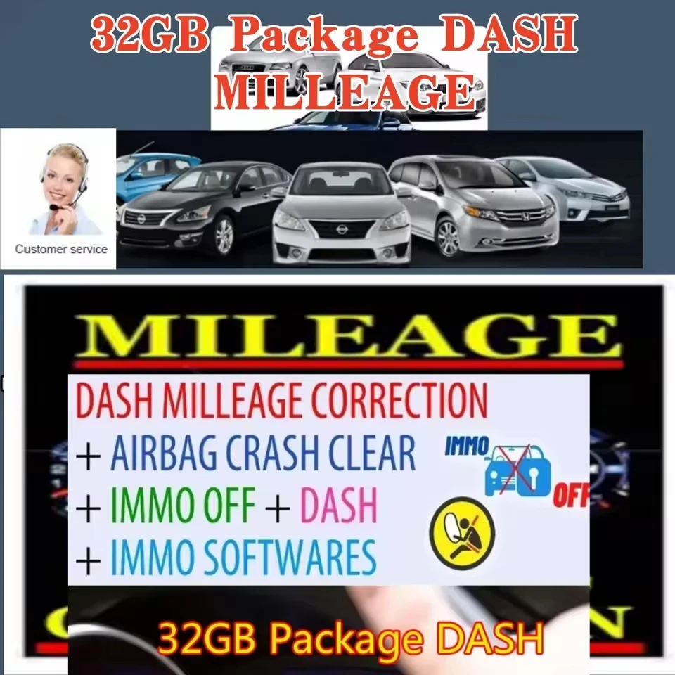 

Последняя упаковка 2024 32 ГБ DASH MILLEAGE CORRECTION+AIRBAG CRASH CLEAR+IMMO OFF+ DASH +IMMO SOFTWARES Скачать видео по установке