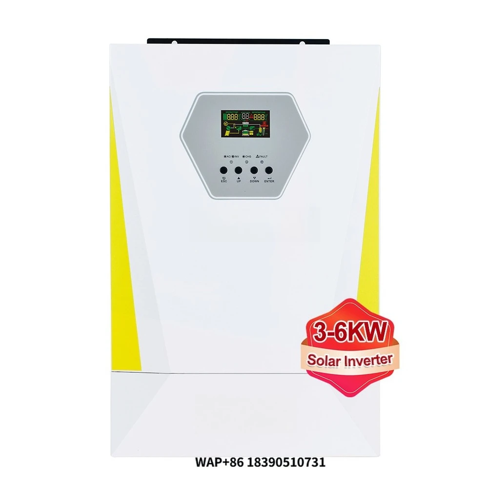 

High Quality Solar Hybrid Off-Grid Inverter with Charge Controller 3KW 6.2kw Retail