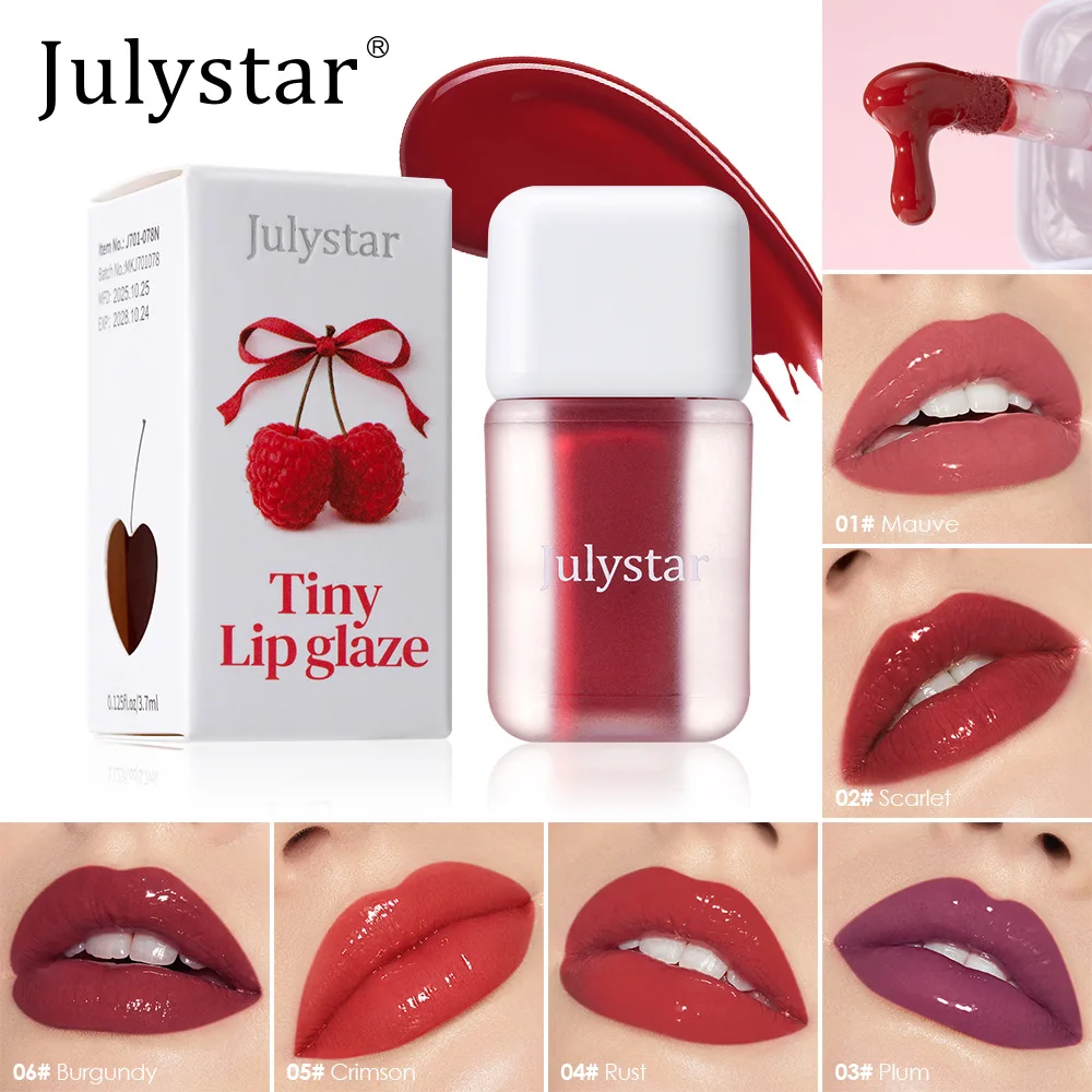 Natuurlijke glanzende lipvlek – Hydraterende tint op waterbasis met pure glans, opvullend en niet plakkerig voor een sappige glazen liplook