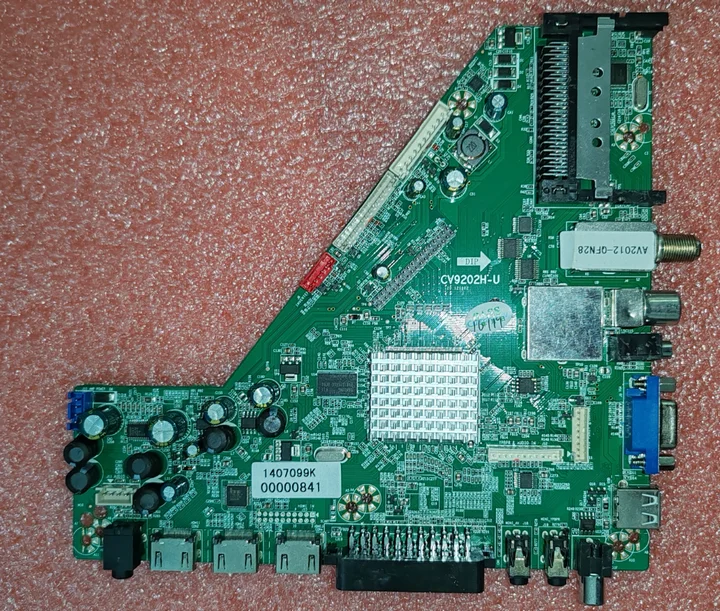 

CV9202H-U LED TV motherboard tested with SD CI interface working good