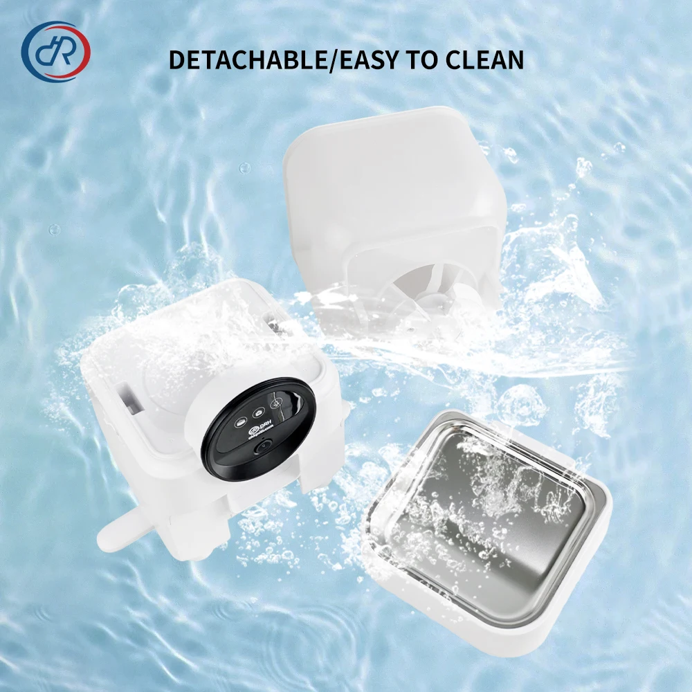 Suitable for7L WiFi Automatic Pet Feeder with Camera Rechargeable Battery Operated Smart Cat & Dog Food Dispenser Timed Feeding