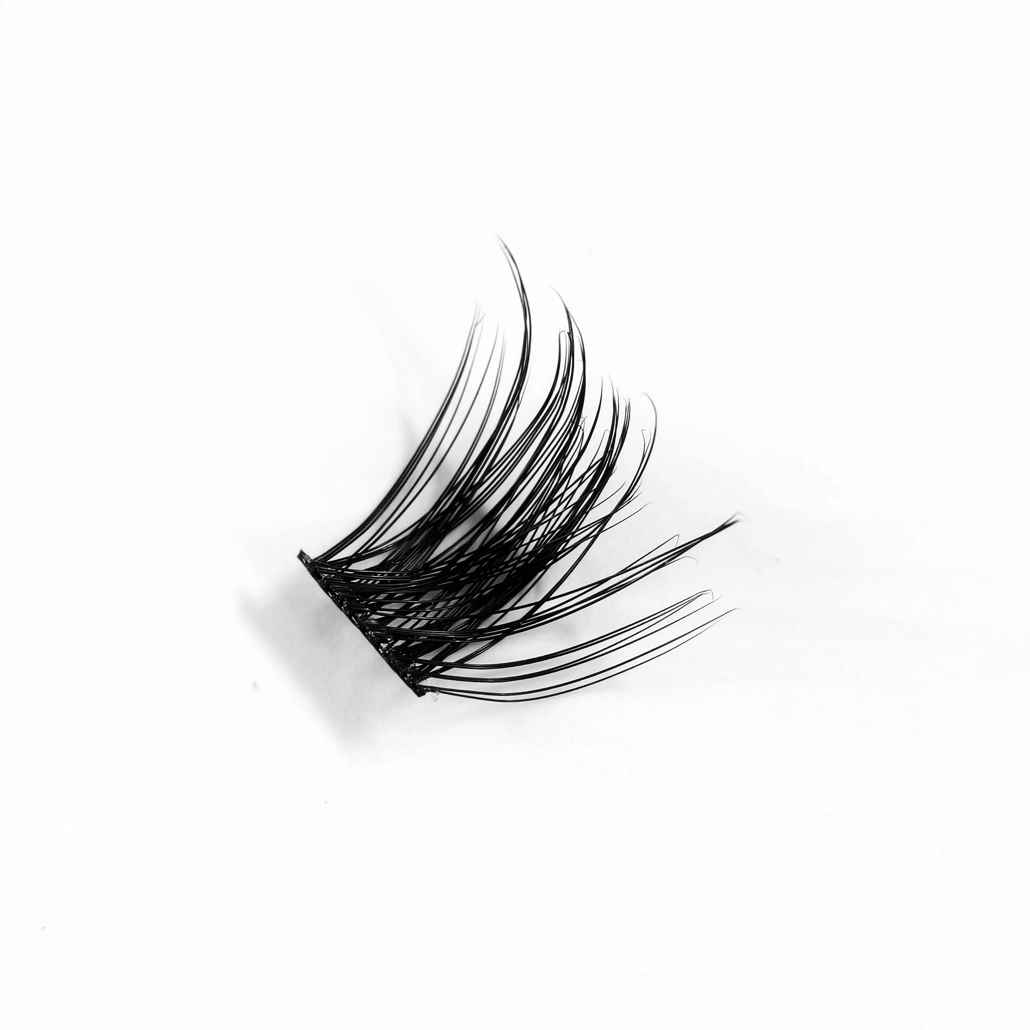 100PCS Cluster Wimpern DIY Einzelne Wimpern Verlängerung 3D Volumen Lash CC Curl Segmentierte Falsche Wimpern Natürliche Flauschige Wimpern – Detail 24
