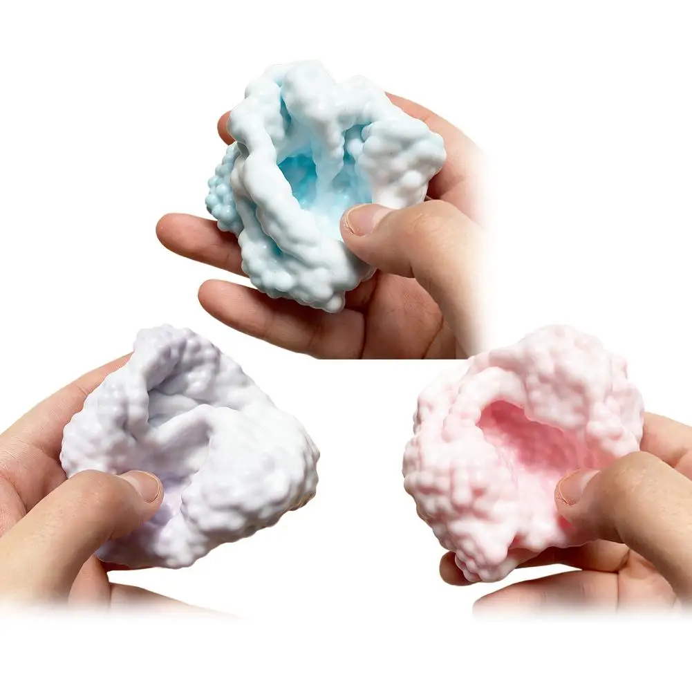 Glitter Dumpling Stressballen 2026 Virale Fidget Toy Kleurrijke Simulatie Gestoomde Bolletje Ontspanningsspeelgoed tegen Angst