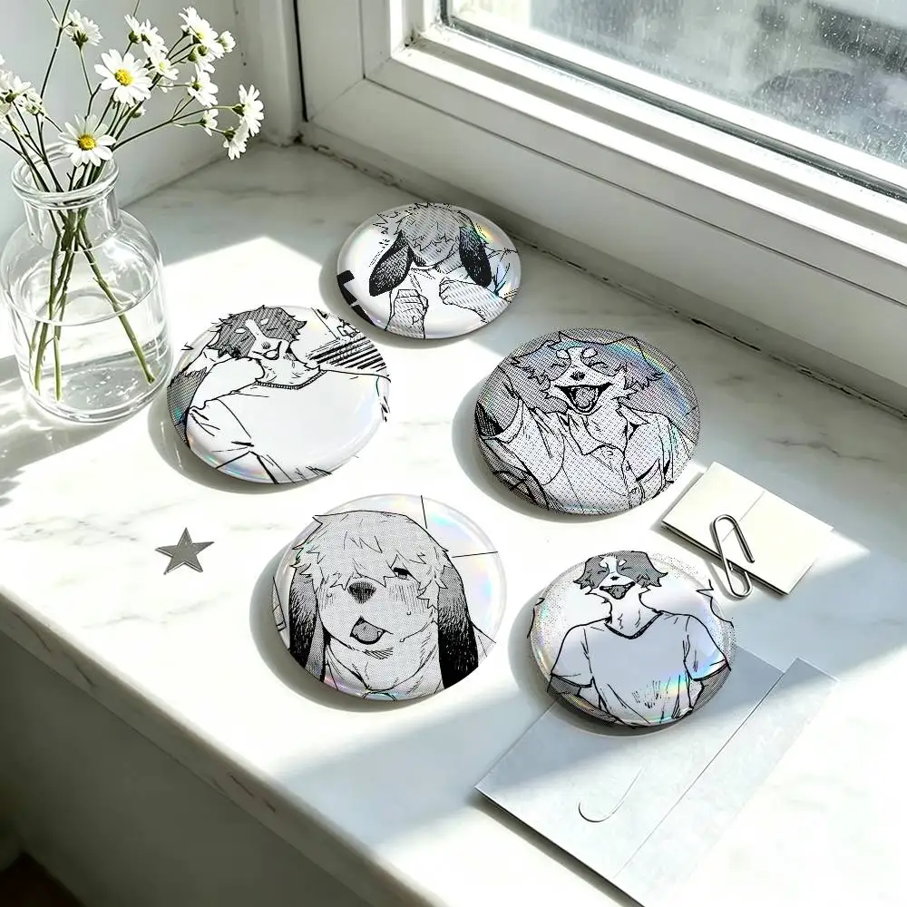 Cartoon S-SMELL N-Nagabe   Anime Brooches Cute Cartoon Badge Jacket Jeans Lapel Pin Gift Accessorie