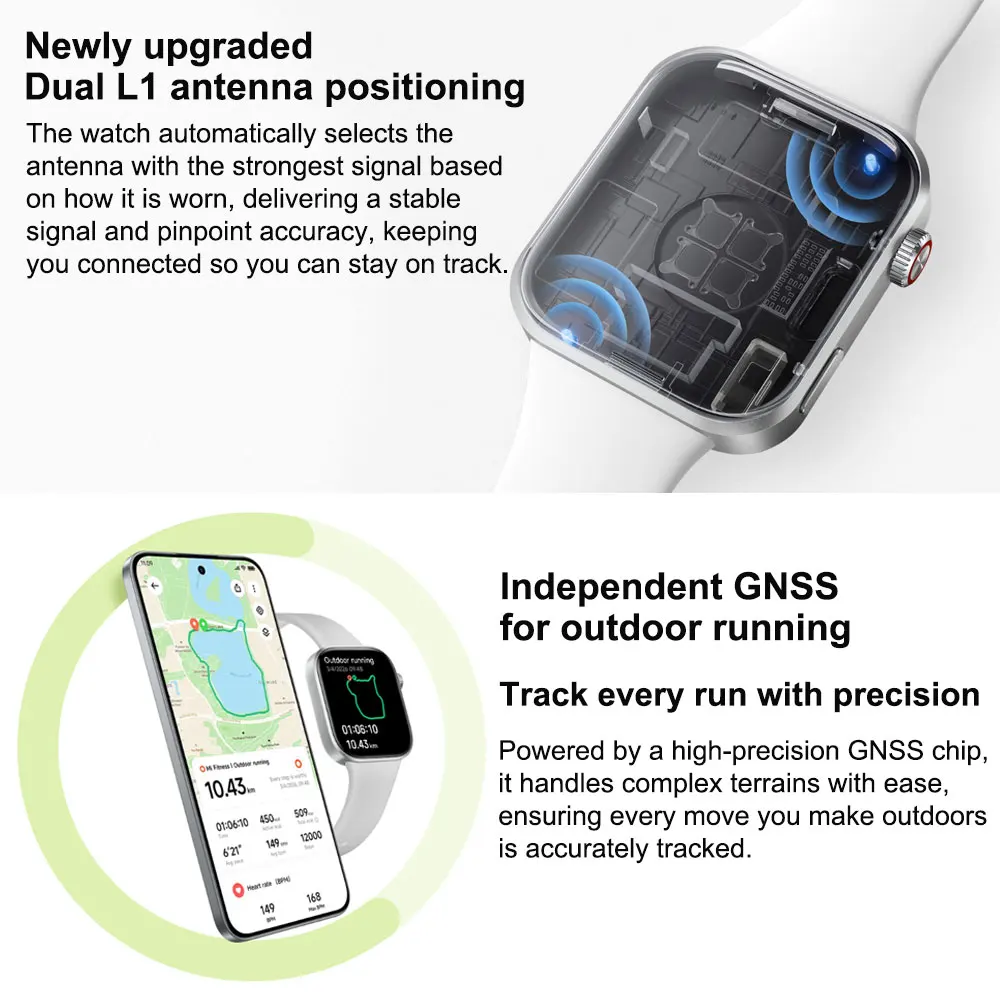 Nuevo Reloj Inteligente Xiaomi REDMI Watch 6, Pantalla AMOLED de 2.07 Pulgadas, Monitoreo de Frecuencia Cardíaca y Oxígeno en Sangre Durante Todo el Día, Batería de Larga Duración 8