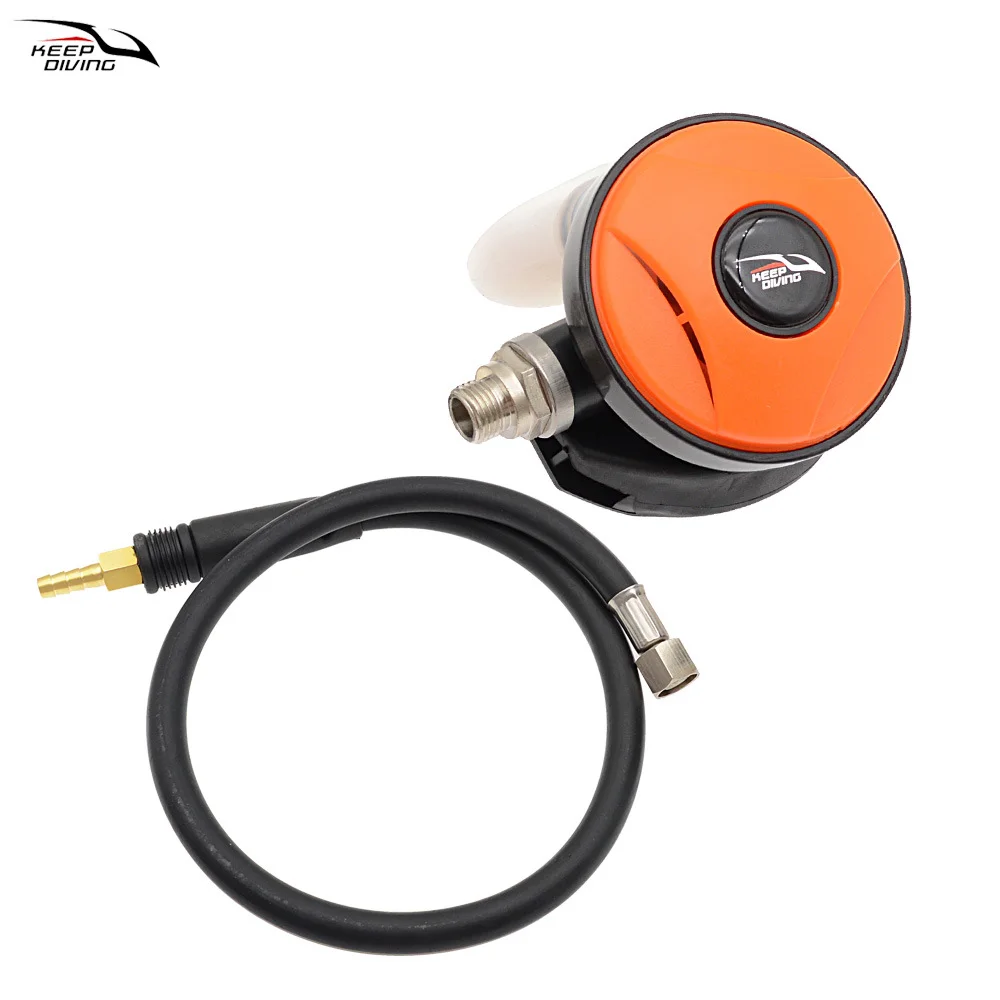 

Летняя распродажа 2025 года — второй ступень для подводного плавания с латунным разъемом, регулятор дыхания низкого давления, нерегулируемый воздухозаборник