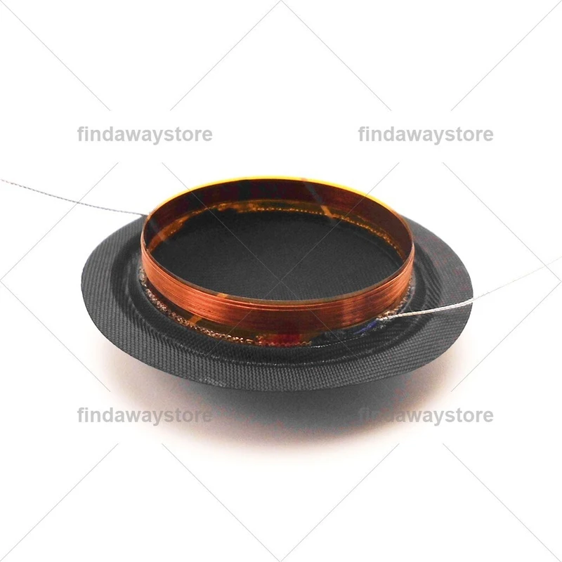 QK 2 piezas Diafragma de cúpula de seda VC de 1 pulgada y 8Ω para Tweeter Wharfedale Valdus 500 0316H