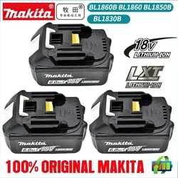 Original Makita 6Ah/5Ah for Makita 18V Battery Power Tool BL1830B BL1850B BL1850 BL1840 BL1860 BL1815 Replacement Battery