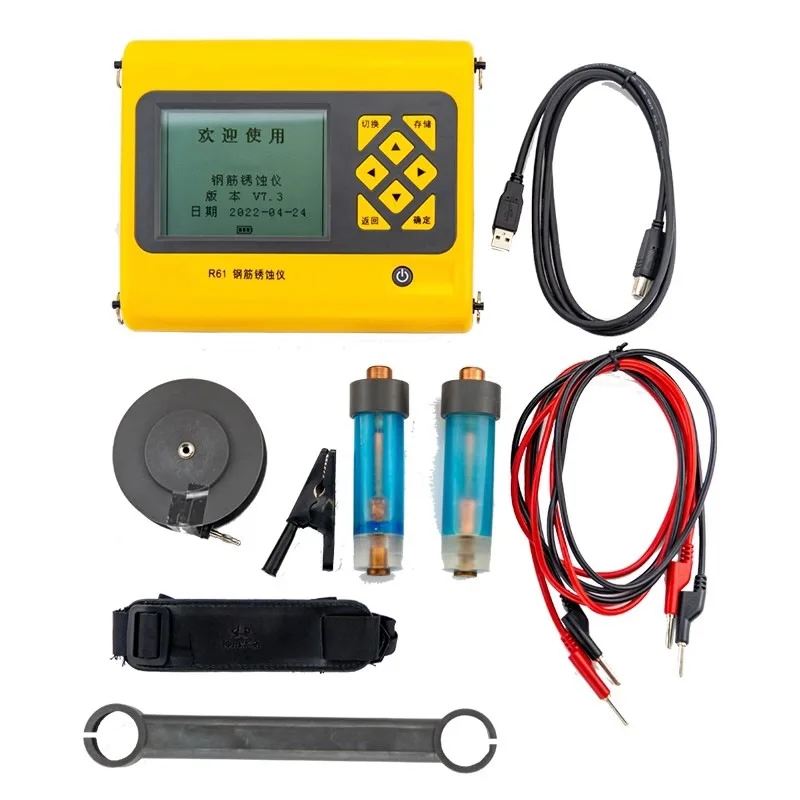 SZ-R62S concrete resistivity tester Chinese and English concrete resistivity and steel corrosion tester