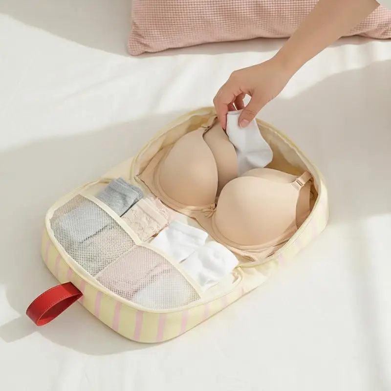 

Portable Travel Bra Underwear Organizer Bags Multi-function Storage Bag Toiletry Cosmetic Case Storage Bag For Intimate Clothes