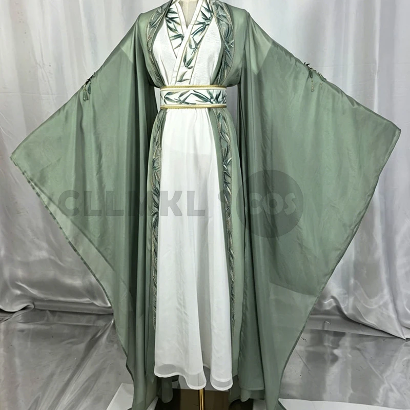 

Anime The Scum Villain's Self-Saving System Shen Qingqiu Cosplay Shen Qingqiu Hanfu Uniform Role Play Suit Halloween Outfit