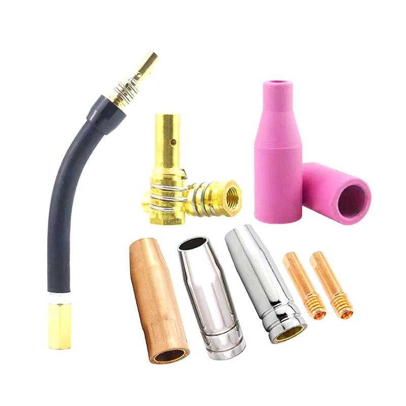 MB14AK Protective Nozzle Two-protection Welding Accessories Protective Sleeve Conductive Nozzle