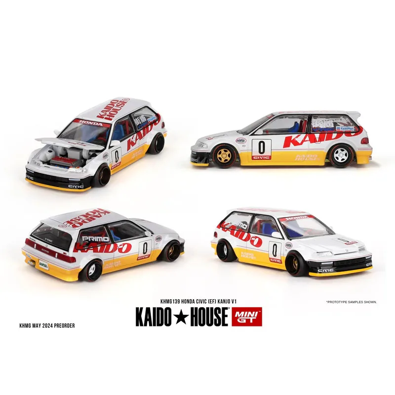

IN Stock MINIGT KAIDO HOUSE 1:64 Honda Civic EF Kanjo V1
