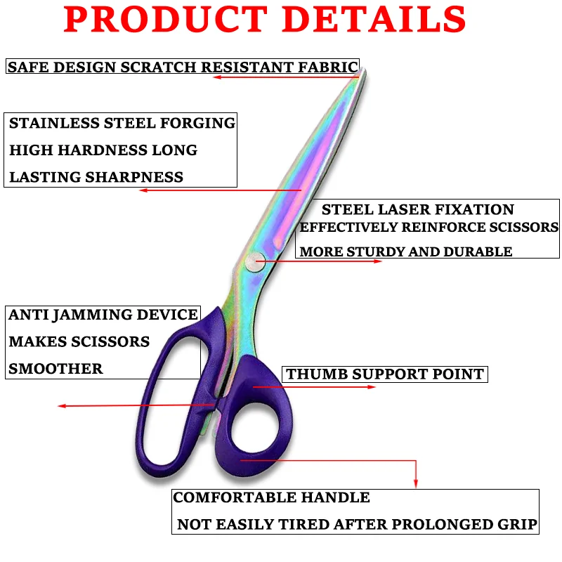 회전식 가위 14세트, 45mm 원단 가위 세트 및 재단 가위, 벨트 줄자, 원단 클램프, 재봉 클램프