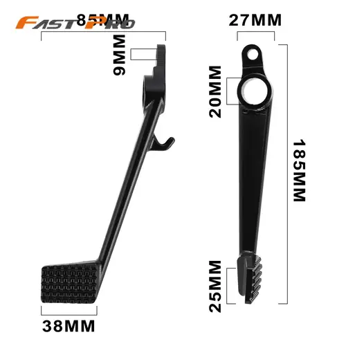 Imagen 2 del producto Palanca de Pedal de freno trasero CNC, accesorios para motocicletas Kawasaki NINJA ZX6R 2013-2024 ZX636 2025 Moto Street Bike de aluminio