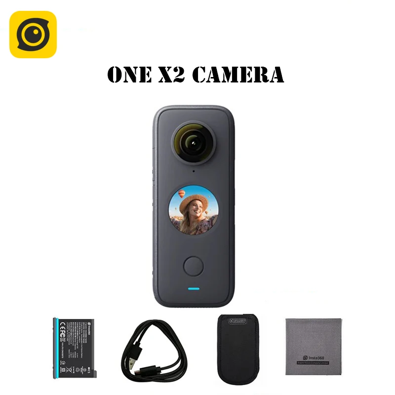 Insta360 ONE X2 Action Camera 5.7K Video 10M Waterproof FlowState Stabilization Insta360 one x2 action camera