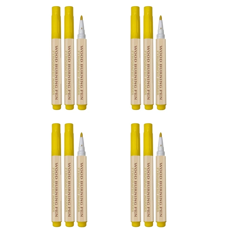 나무 그림, 나무 굽기 마커에 대 한 3 조각 나무 굽기 펜 Pyrography 마커