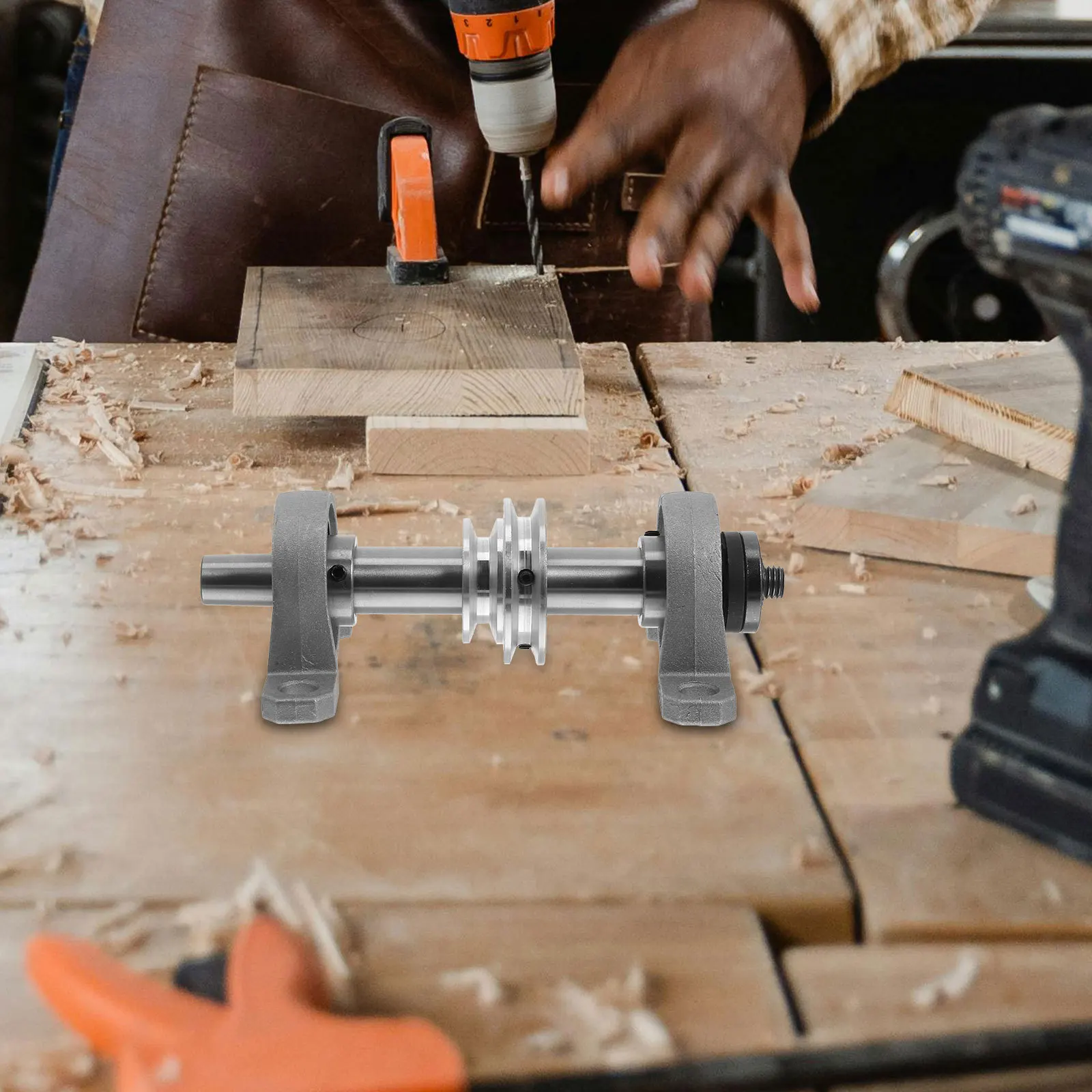 

Настольная пила, шпиндель, подшипник сиденья в сборе, простые режущие инструменты для деревообработки, стальной шкив, токарный патрон, аксессуары для станков