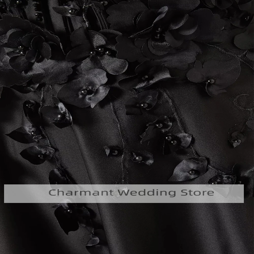 فستان سهرة كلاسيكي عالي الجودة من الساتان بطول الأرض بدون حمالات بدون أكمام فستان حفلة موسيقية مطرز بالخرز فيستدوس دي فييستا حسب الطلب