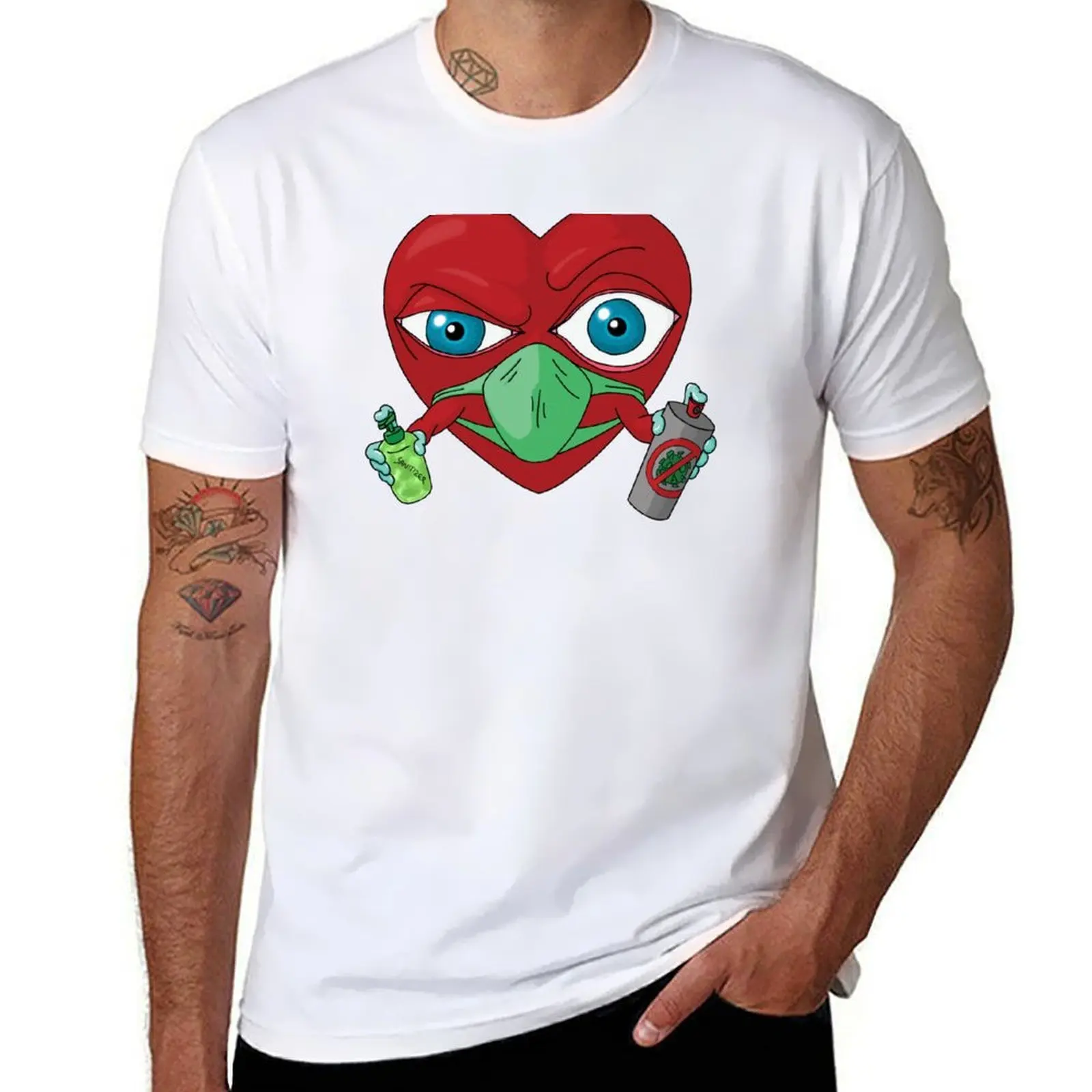 

Cautious Lover T-Shirt t shirt man designer t shirts for man slim fit T-Shirt