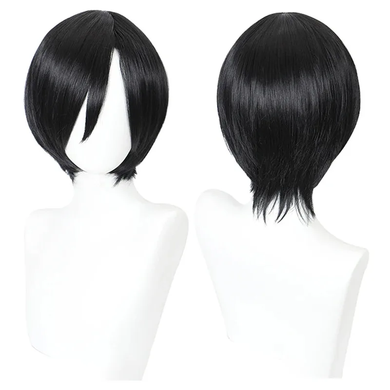 Ada Wong Cosplay Wigs Women Costume Game 4 Roleplay Fantasia Outfits Halloween Carnival Party Clothes Short Black Hair om[8
