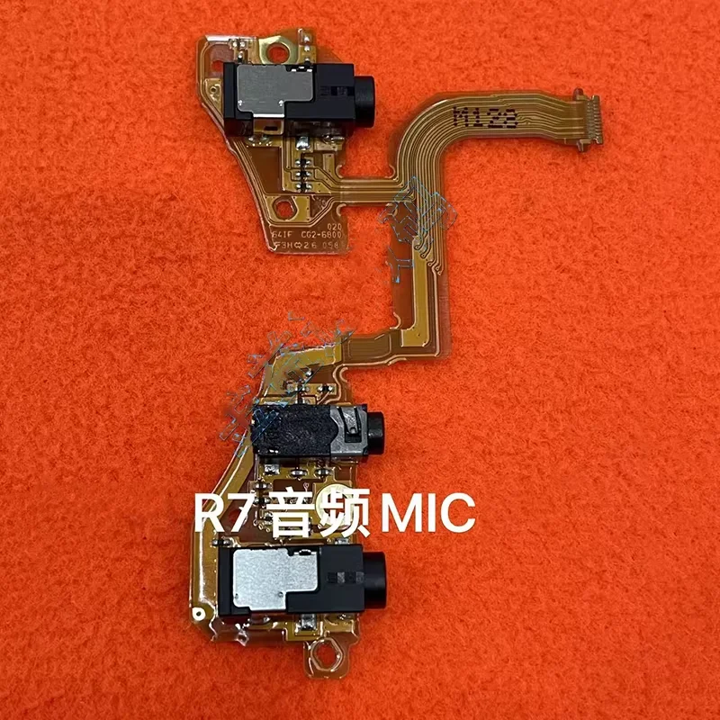 

New MIC microphone and headphone flexible cable FPC repair Parts for Canon EOS R7 camera