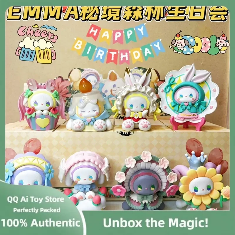 

Original Emma Secret Forest Birthday Candle Blind Box Kawaii Emma Action Figure Mystery Box Surprise Desk Decor Ornament Gift