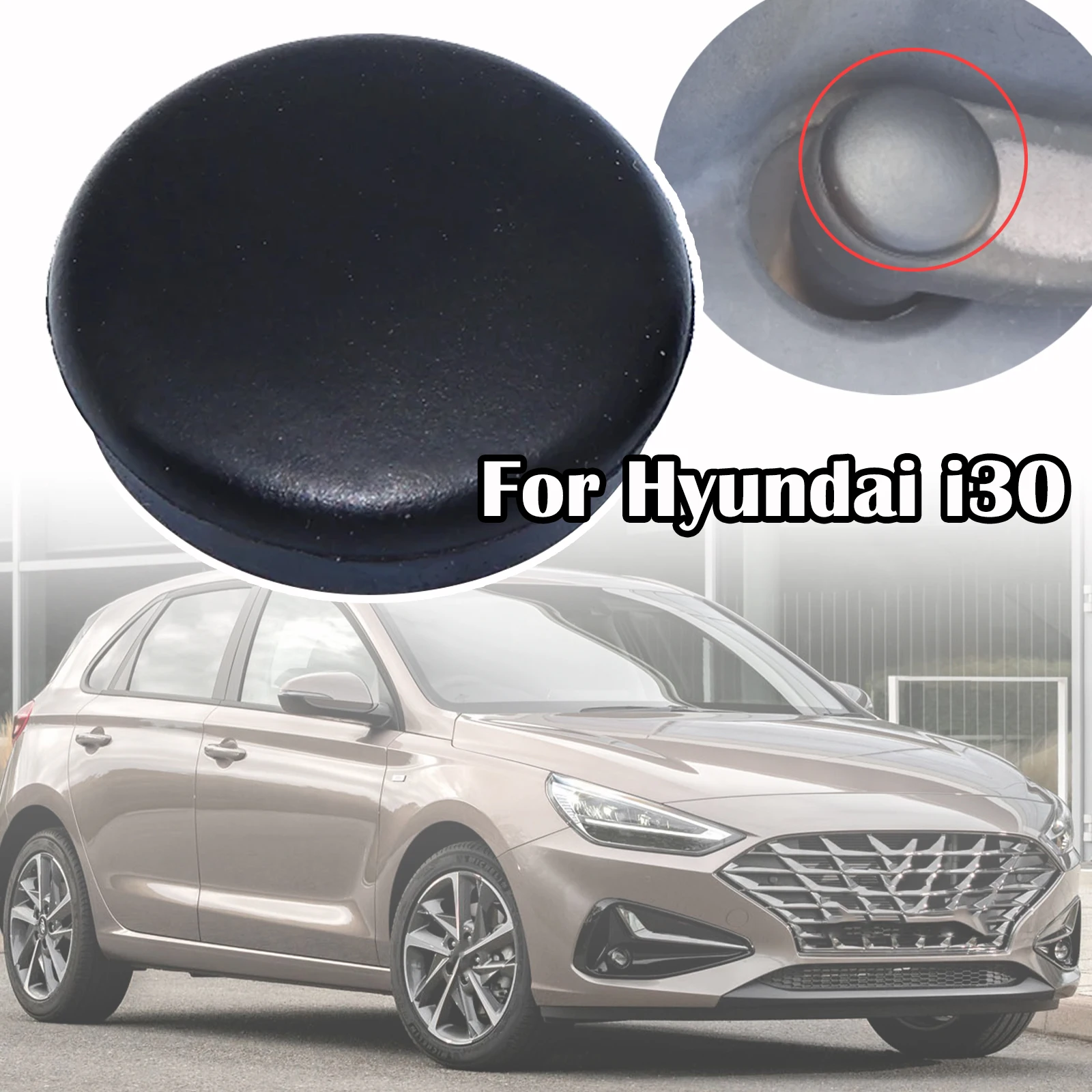 

Front Windshield Window Wiper Blade Arm Rocker Bolt Rubber Cap Cover Replacement For Hyundai i30 FD 2007 - 2012 Elantra Touring