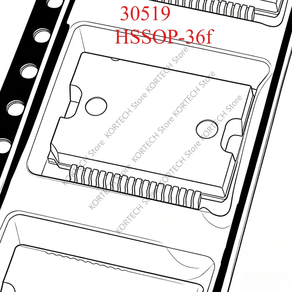 3PCS 5PCS 10PCS New Original  30519 HSSOP-36 for BOSCH ECU