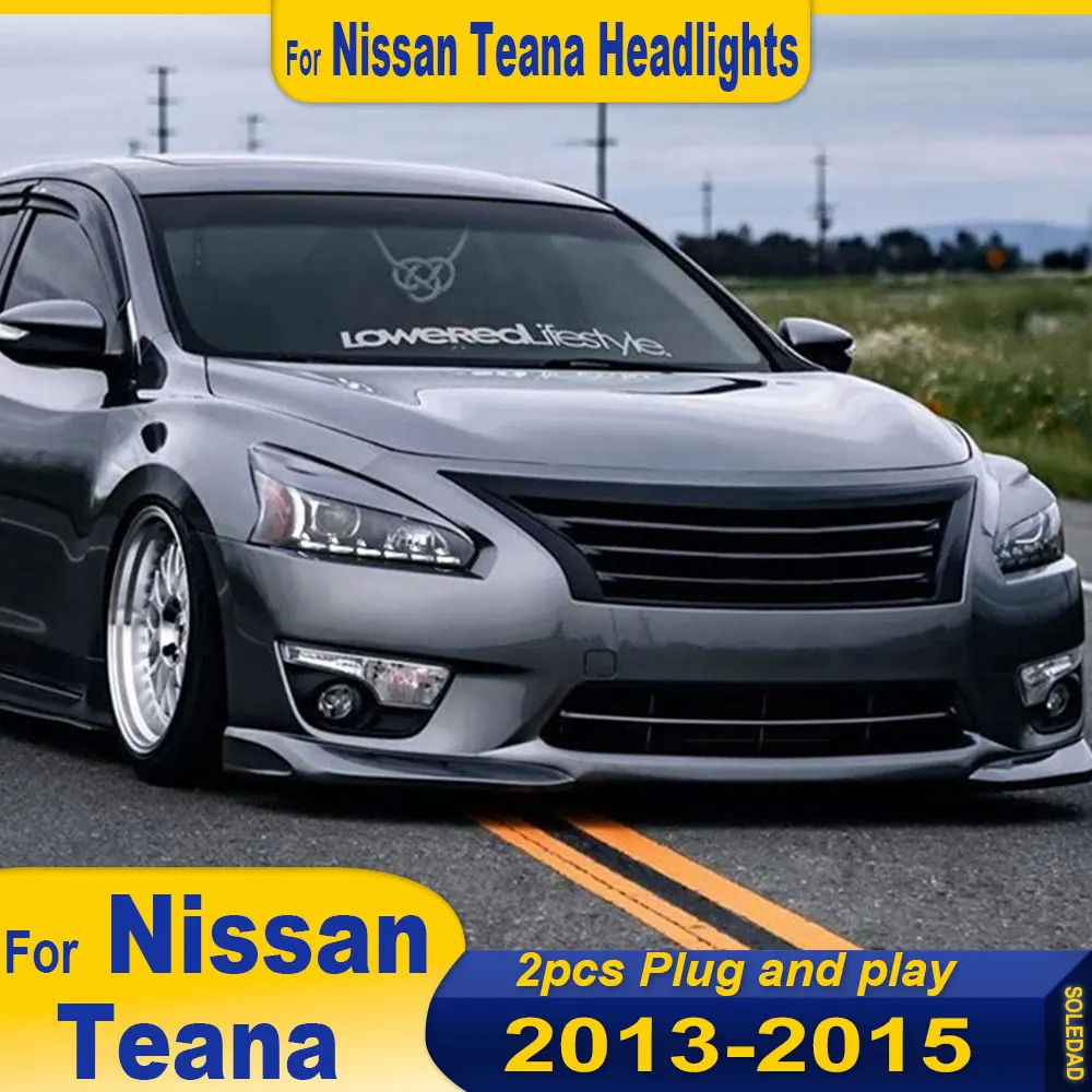 

Car headlights Assembly for Nissan Teana Headlights 2013 2014 2015 Altima Headlamp DRL Turn Signal Projector Lens Accessories