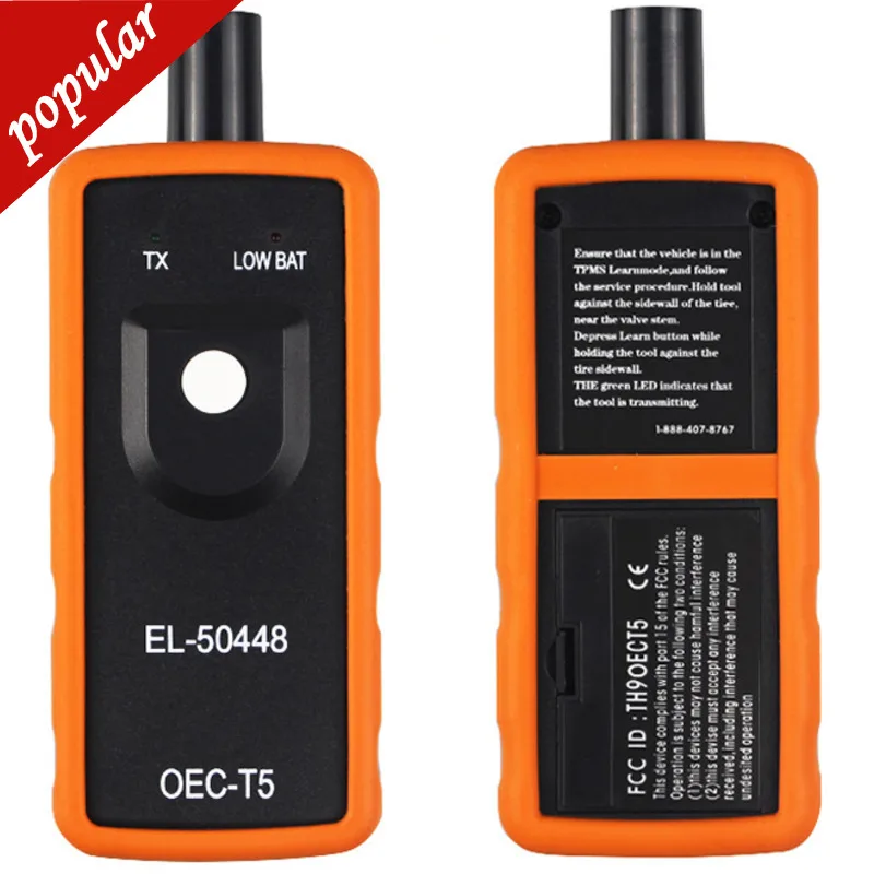 Drop Shipping El50448 Auto Tire Oec-t5 Pressure Monitor Sensor El 50448 Forgm Foropel Tpms Reset Tool Electronic