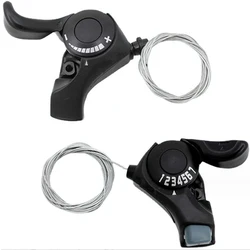 Bike Transmission High Quality 6.7/21 Speed TX30-7 MTB Trigger Shifters Thumb Gear Shift Levers Bicycle Derailleur