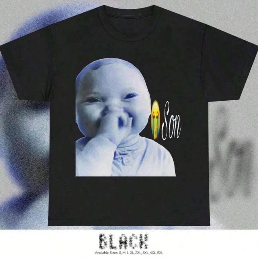 Funny Meme Baby T Shirt for All Seasons