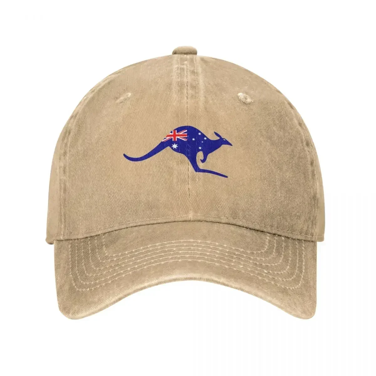 

2023 New Australia Kangaroo Emblem Design Cap Cowboy Hat Baseball Caps Fluffy Hat Men's Hat Women's