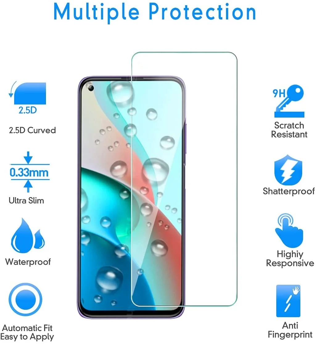 For Xiaomi Poco M4 Pro Tempered Glass for Xiaomi Poco M4 Pro 5G Glass Film M3 X3 Pro GT NFC F3 Screen Protector Film