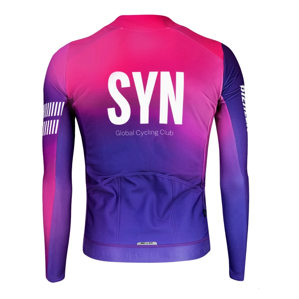 SYN CANDY RUSH Long Sleeve Jersey NEW Style Race Tops Wear Spring Autumn Outdoor Cycling Clothing