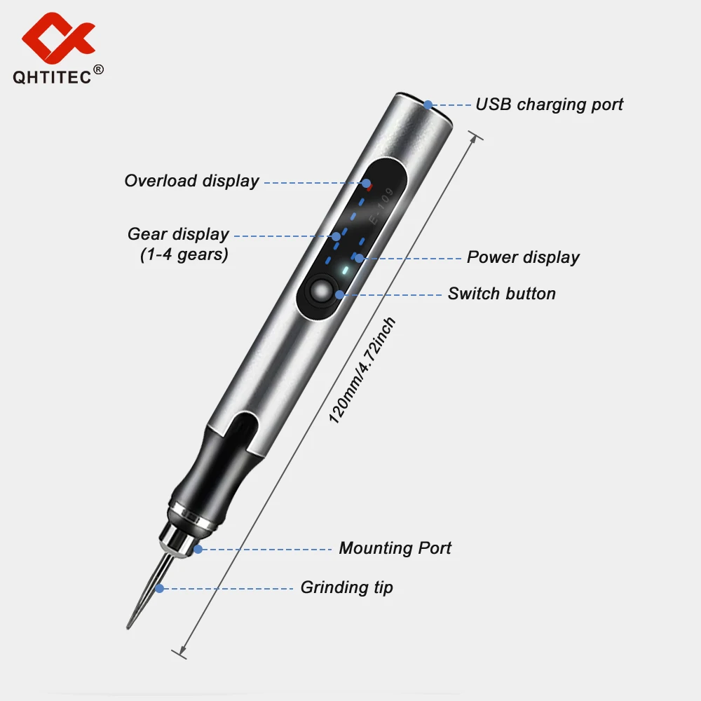 USB Cordless Rotary Tool Set Kit Electric Woodworking Engraving Pen DIY For Jewelry Metal Glass Mini USB Wireless Engrave Tools