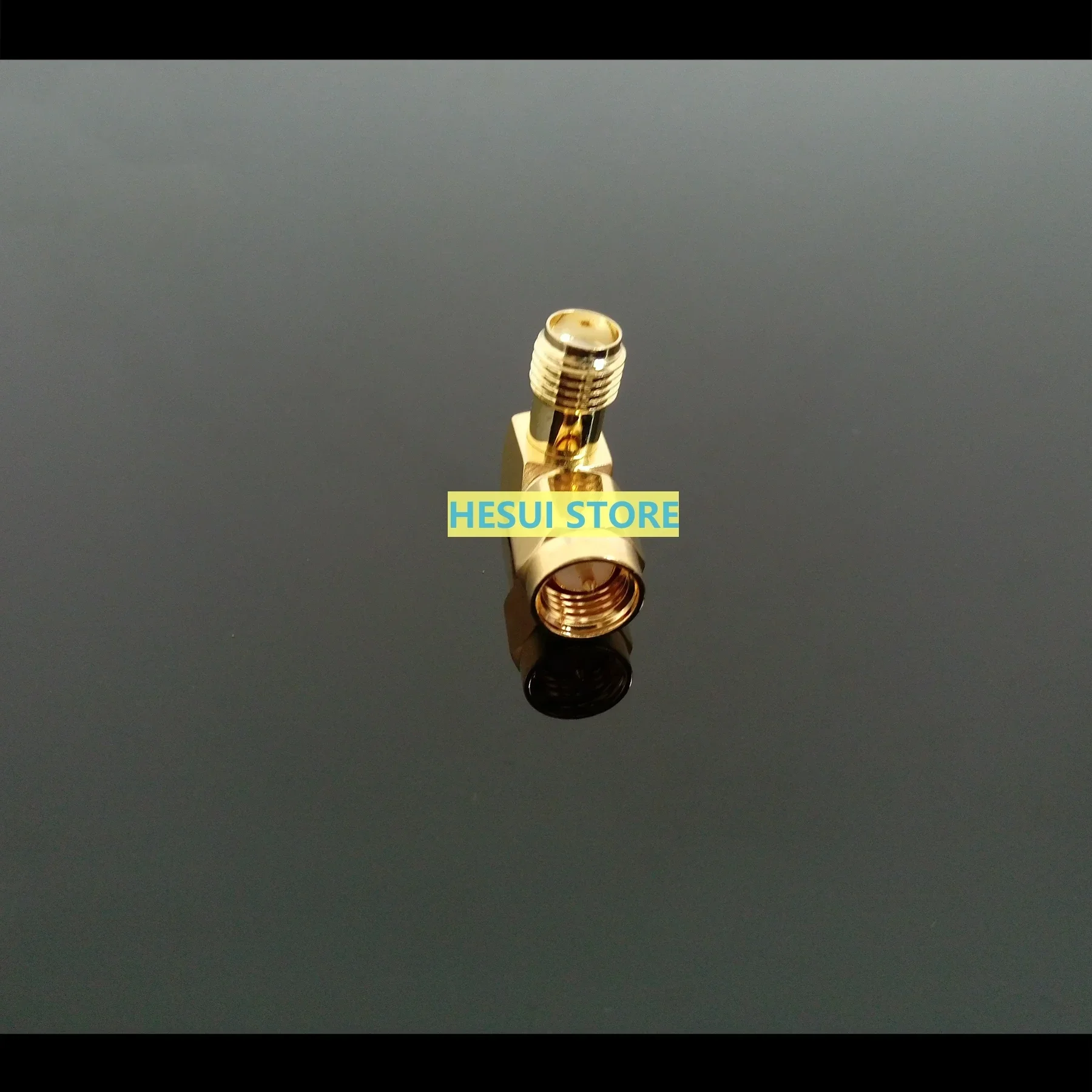 1/3/5pcs SMA-KJW SMA male (inner screw and inner needle) to SMA female (outer screw and inner hole) elbow pure copper