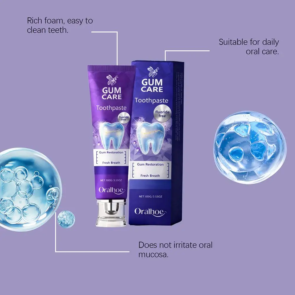 المينا لحماية اللثة من التنفس المنعش للتنظيف اليومي معجون أسنان للعناية بالفم معجون أسنان عطري يدوم طويلاً #2