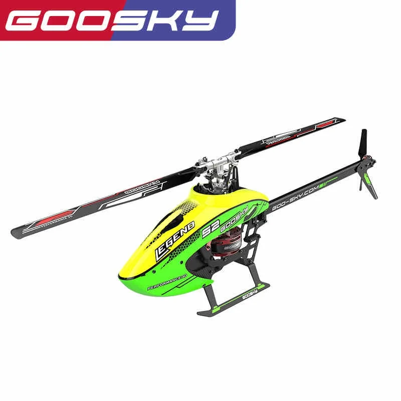 Goosky S2 BNF/RTF 6 channels 3D  Stunt Double Brushless Motor Direct Drive Motor Flybarless  Direct-drive Rc Helicopter Toy