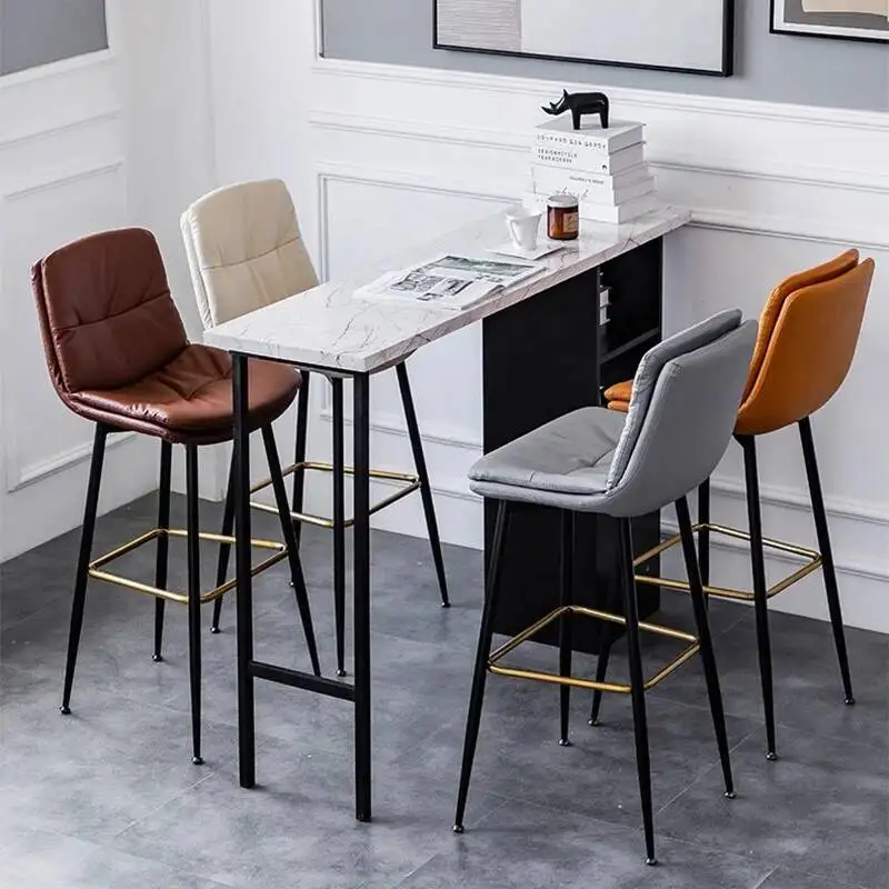 

Makeup Hairdressing Bar Chair Makeup Balcony Leather Modern Bedroom Wedding Chair Gamer Chaise Coiffeuse Dining Room Furniture