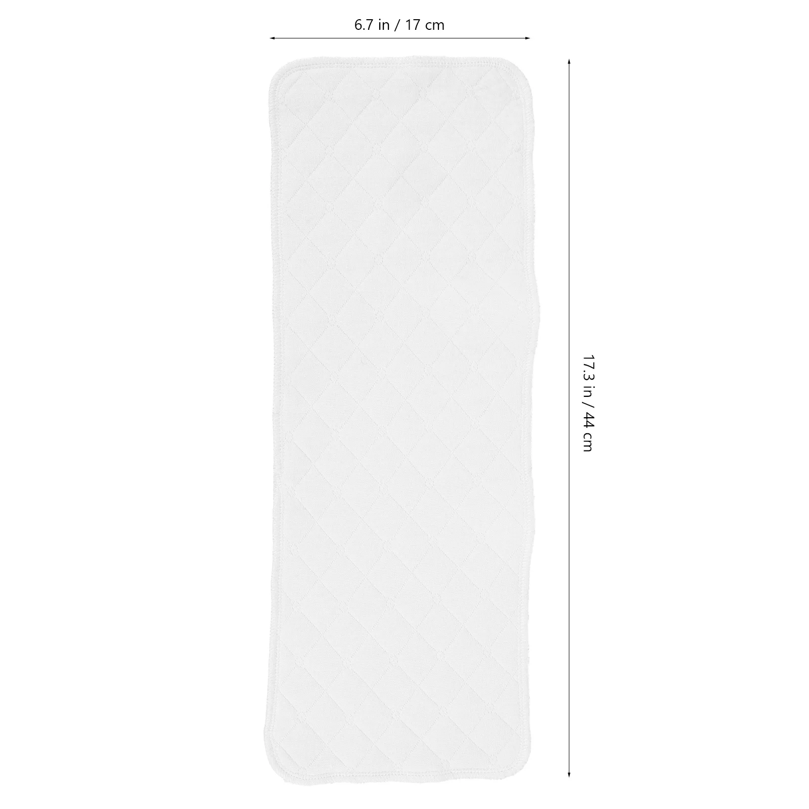 5 قطعة 3 طبقة القطن الأبيض حفاضات الطفل حفاضات قابلة لإعادة الاستخدام الوليد حفاضات القماش الناعم للأطفال حديثي الولادة ملابس التجشؤ الطفل #4